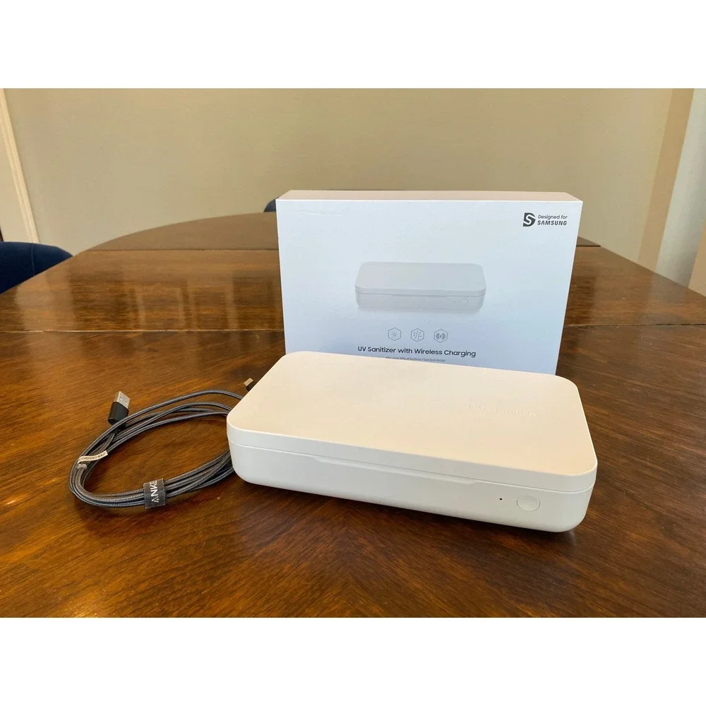 Samsung UV Sanitizer with Wireless Charging White